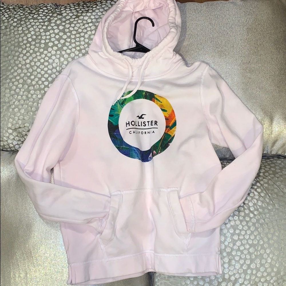 HOLLISTER white hoodie